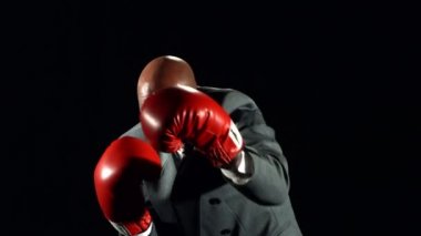 Boks işadamı portresi