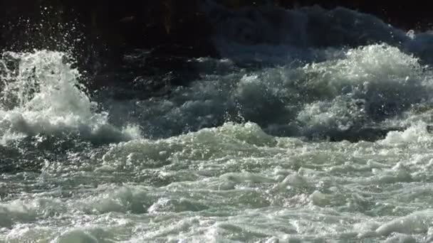 Wasser Fluss Detail — Stockvideo