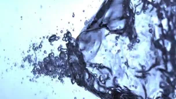 Agua remolino primer plano — Vídeo de stock