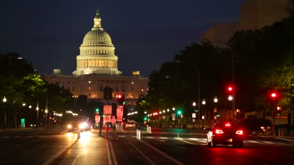 Capitólio dos Estados Unidos — Vídeo de Stock