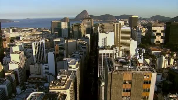 Volando sobre Río de Janeiro — Vídeo de stock