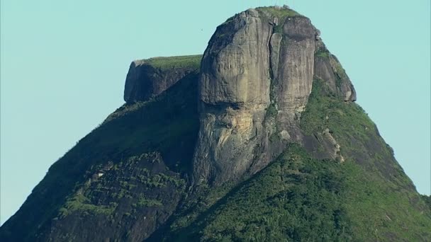 Pedra da Gavea en Brasil — Vídeos de Stock