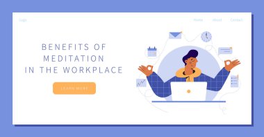 İş Adamı İniş Sayfasını Düşünüyor