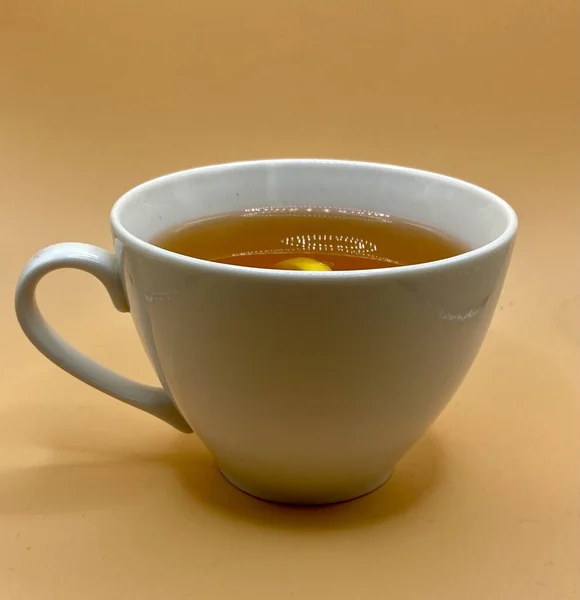 Eine Tasse Schwarzen Tee — Stockfoto