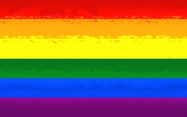 LGBT gurur çizim boya efekti