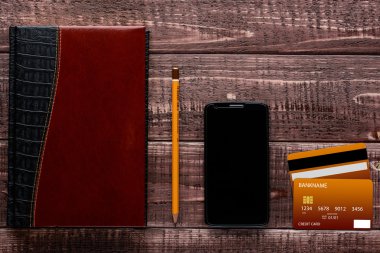 Online alışveriş ve ödeme için aksesuarlar