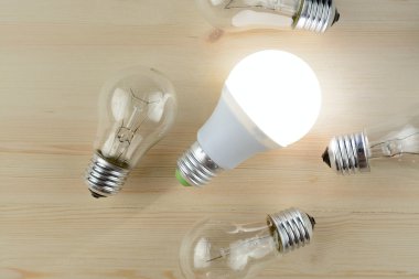 LED ve akkor lambalar