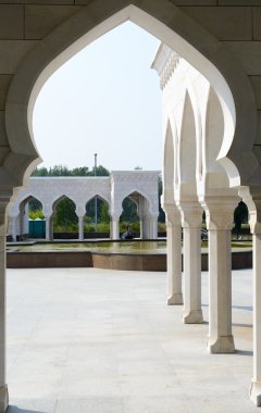 Bolgar şehir, Tataristan, Rusya Federasyonu - 26 Temmuz 2016: beyaz Camii