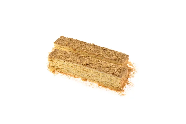 Two pieces of wafer cakes — Stock Photo, Image