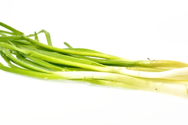 Ramo de cebollas verdes frescas —  Fotos de Stock