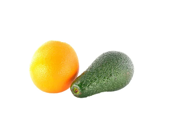 Aguacate y mandarina — Foto de Stock