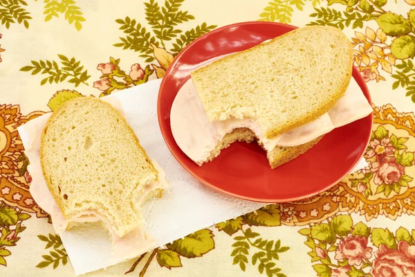 Panino al prosciutto — Foto Stock