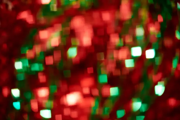 Geometrische Formen auf rot-grünem Hintergrund — Stockfoto