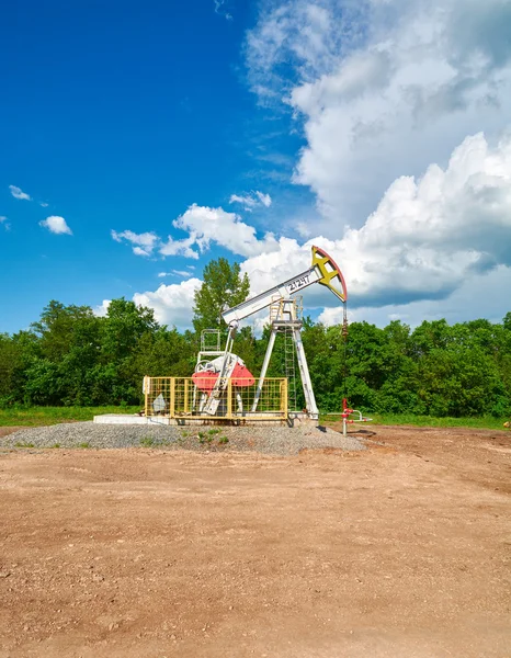 Ölpumpwerk — Stockfoto