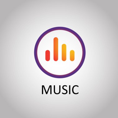 Nota logo renkli sektörler ile seri çekim merkezli