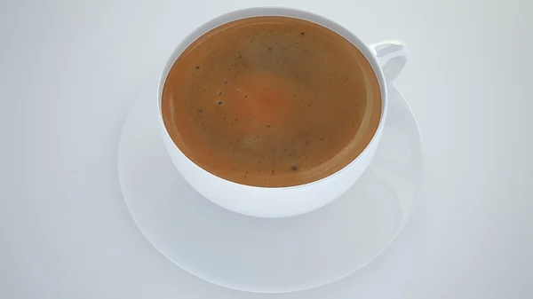 杯咖啡 3d — 图库照片