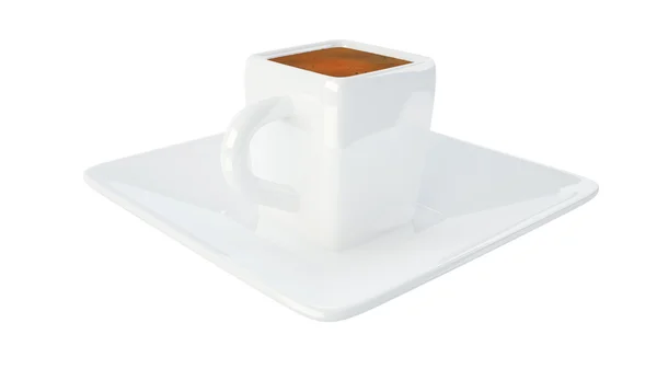 Xícara de café 3D — Fotografia de Stock