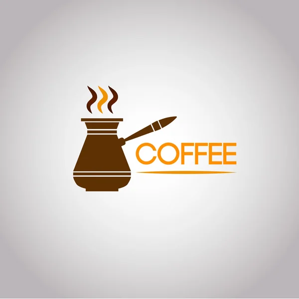 Logo for coffee shop. Vector EPS 10 — Stock Vector