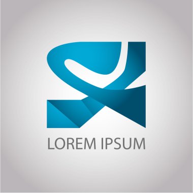 Teknoloji iş soyut logo tasarım şablonu. Sonsuzluk. VEC