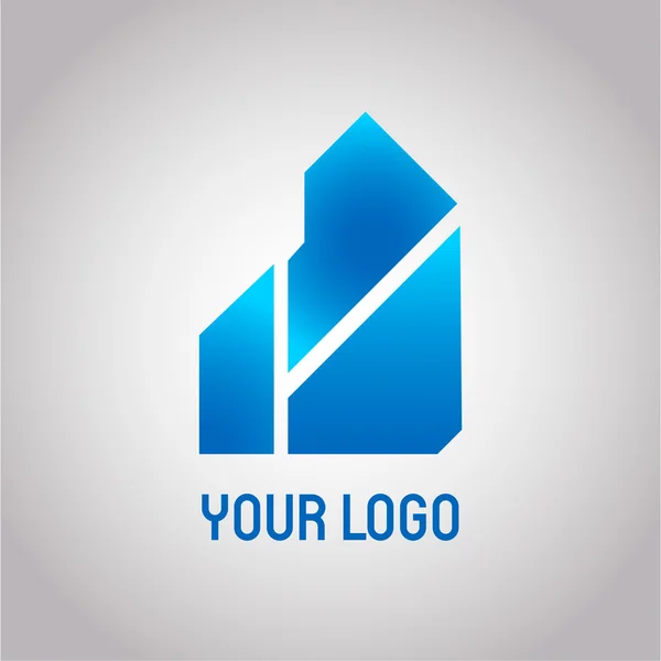 Nizza business estetico vettoriale logo — Vettoriale Stock