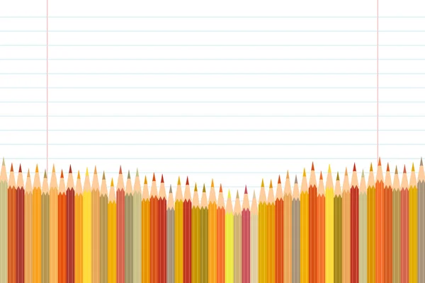 Okul kalemler arka plan vektör çizim