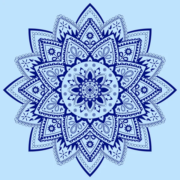 Güzel Mandala dekor vektör öğesi