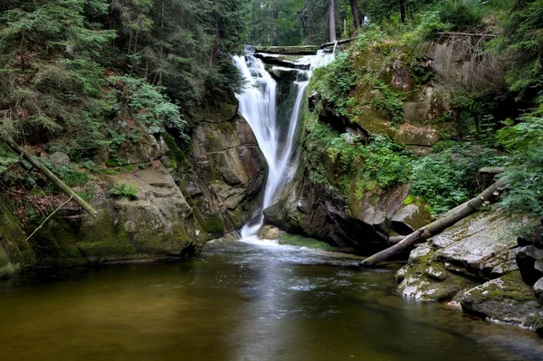 Szklarka waterval in Giant Reuzengebergte — Stockfoto