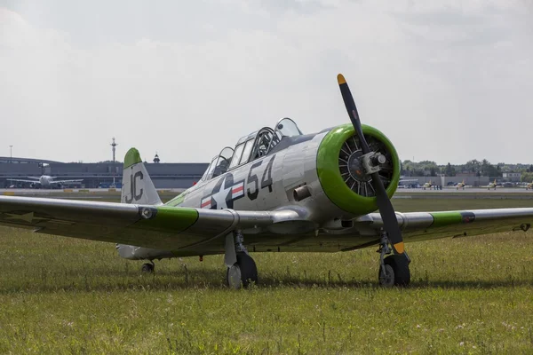 Грумман Авіа Інженерна Корпорація T-6 техаської — стокове фото