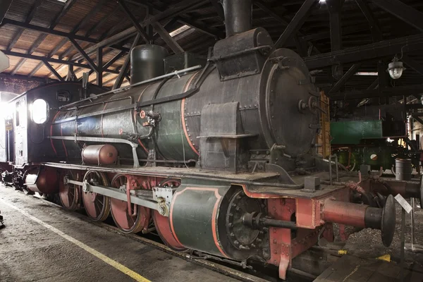 The old steam locomotive — Stock Photo, Image