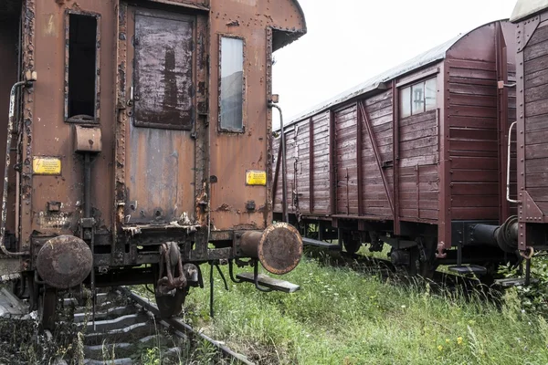 Viejo vagón ferroviario — Foto de Stock
