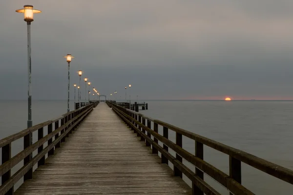 Ahlbeck nel Mar Baltico — Foto Stock