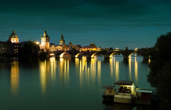 Ponte Carlo a Praga, Repubblica Ceca — Foto Stock