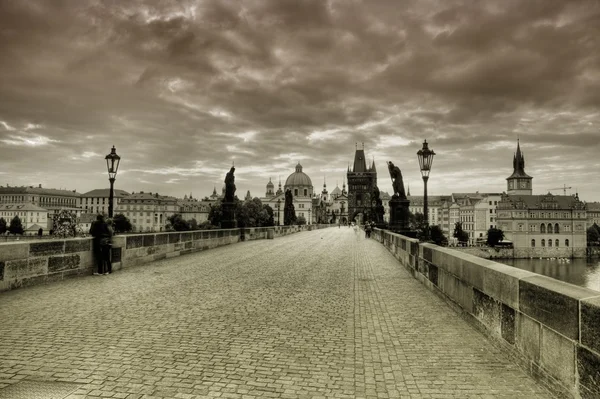 Карловий міст у Празі, Чехія — стокове фото