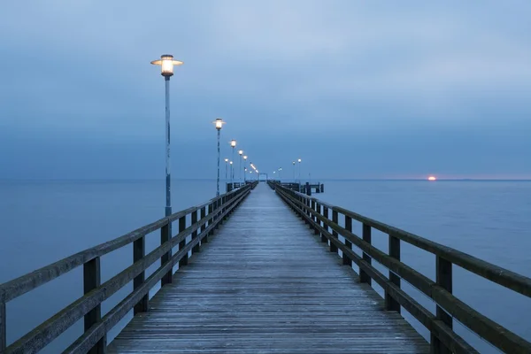 Ahlbeck nel Mar Baltico sull'isola di Usedom, Meclemburgo-Pomerania Anteriore, Germania . — Foto Stock