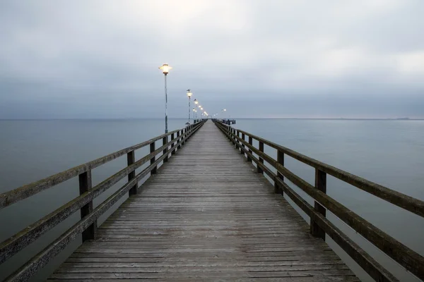 Ahlbeck no Mar Báltico em Usedom Island, Mecklenburg- Vorpommern, Alemanha . — Fotografia de Stock