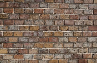 Eski bir tuğla duvarın dokusu