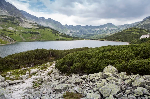 Ορεινό Τοπίο Στο Εθνικό Πάρκο Tatra — Φωτογραφία Αρχείου