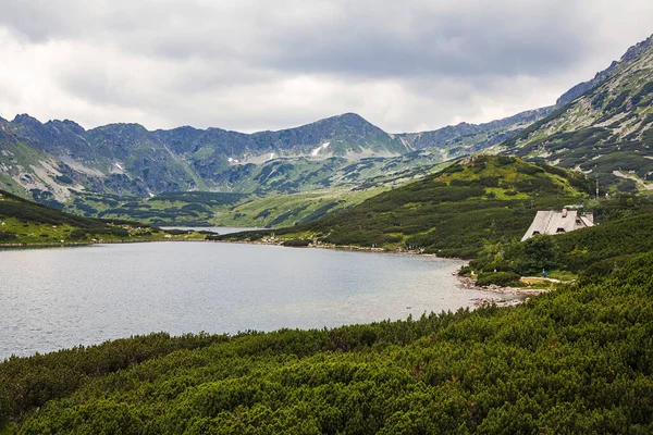 Ορεινό Τοπίο Στο Εθνικό Πάρκο Tatra — Φωτογραφία Αρχείου