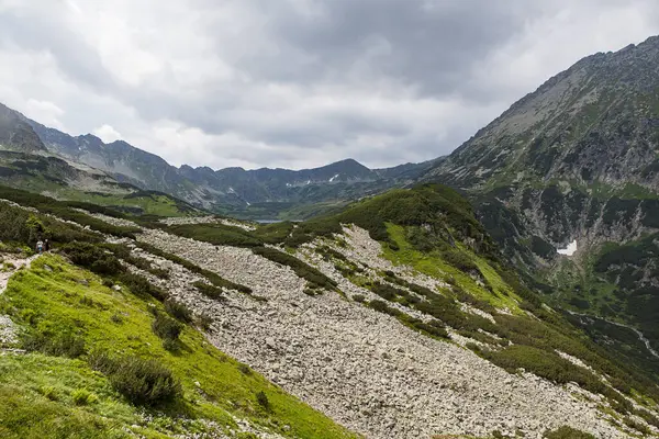 Ορεινό Τοπίο Στο Εθνικό Πάρκο Tatra — Φωτογραφία Αρχείου