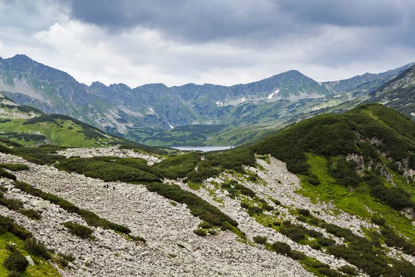 Ορεινό Τοπίο Στο Εθνικό Πάρκο Tatra — Φωτογραφία Αρχείου