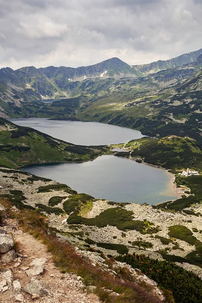 Ορεινό Τοπίο Στο Εθνικό Πάρκο Tatra — Φωτογραφία Αρχείου