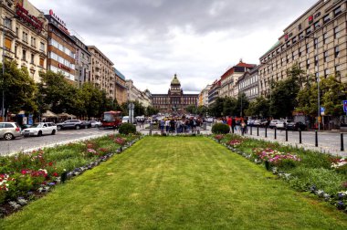 Prag 'daki Wenceslas Meydanı