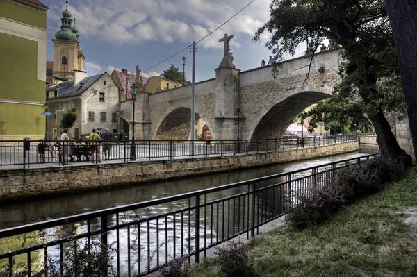 Ponte St. John em Klodzko, Polonia — Fotografia de Stock
