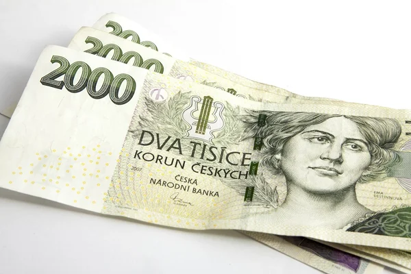 Çek korunas Czk, banknot