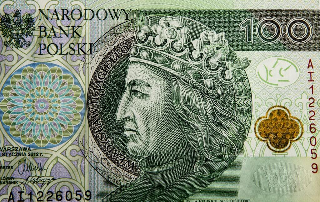 Banknot 100 Zł Do Druku Banknot 100 zł — Zdjęcie stockowe © radoslaw.maciejewski #65664649