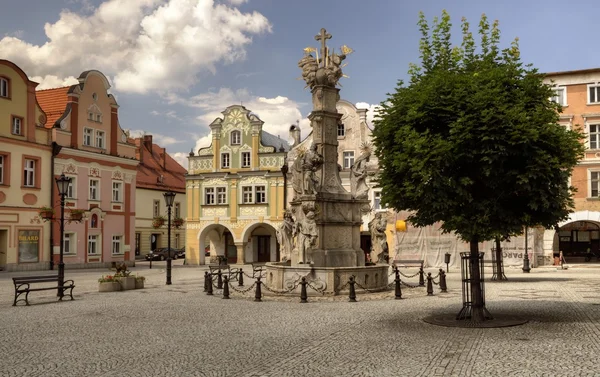 Ladek Zdroj is a town in Klodzko County, Lower Silesian Voivodeship, in south-western Poland. — Stock Photo, Image