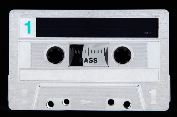 Old cassette tape isolated — Stock Photo, Image