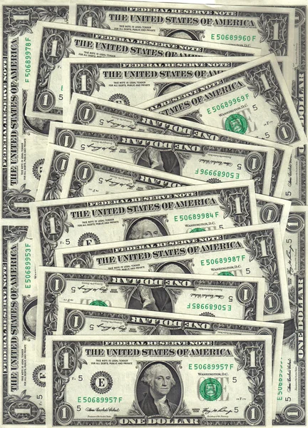 En dollar sedel — Stockfoto