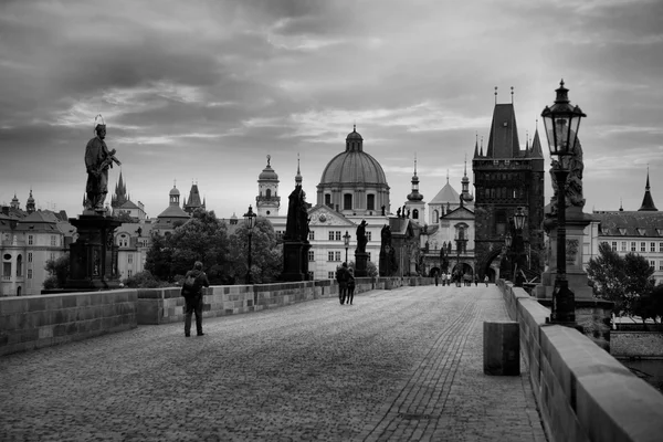 Історичний Карлового мосту в Празі — стокове фото
