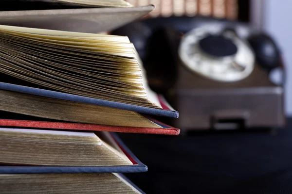 Vintage books — Stock Photo, Image